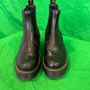 Dr Martens black ladies boots
